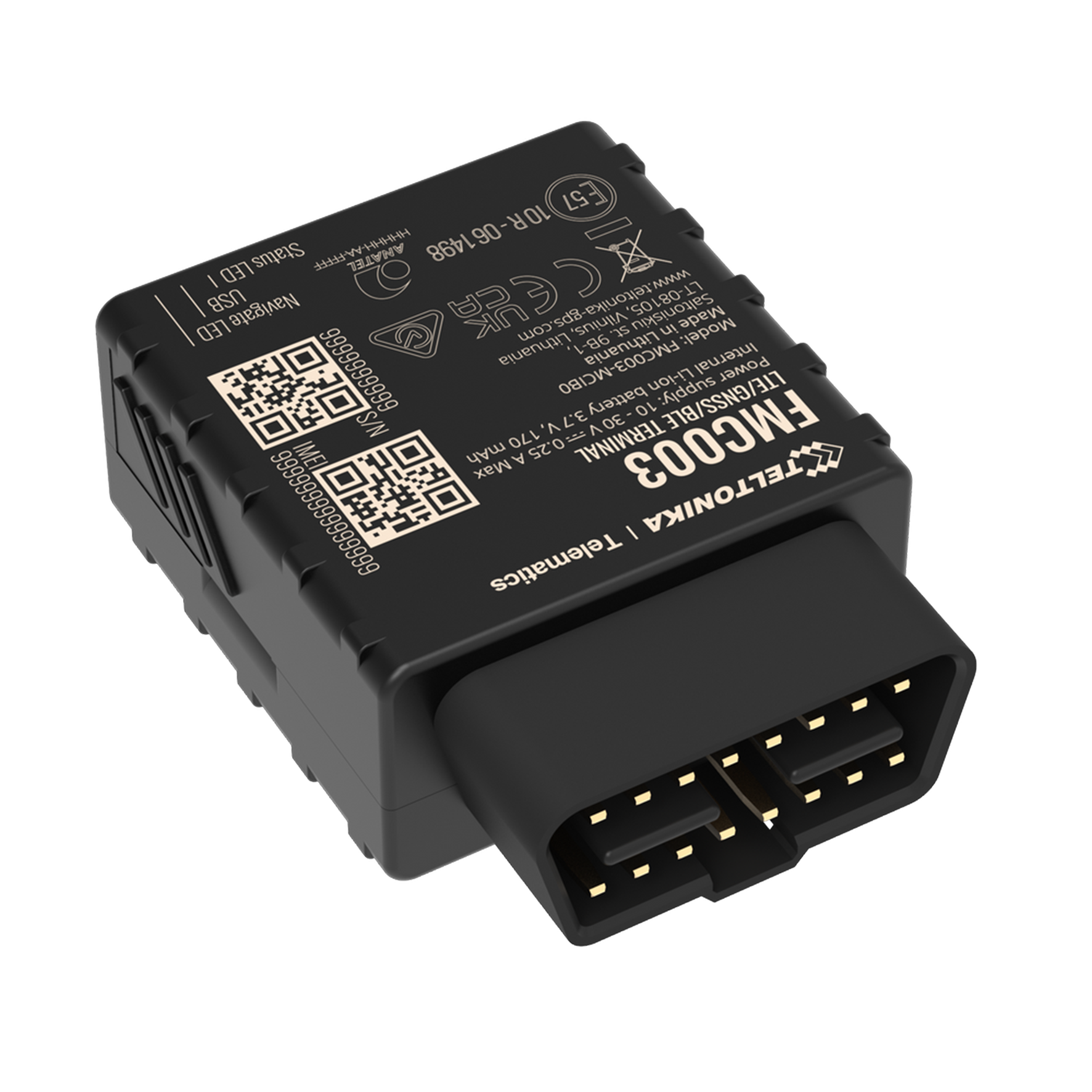 GPS трекер OBDII Teltonika FMC003, фото 1